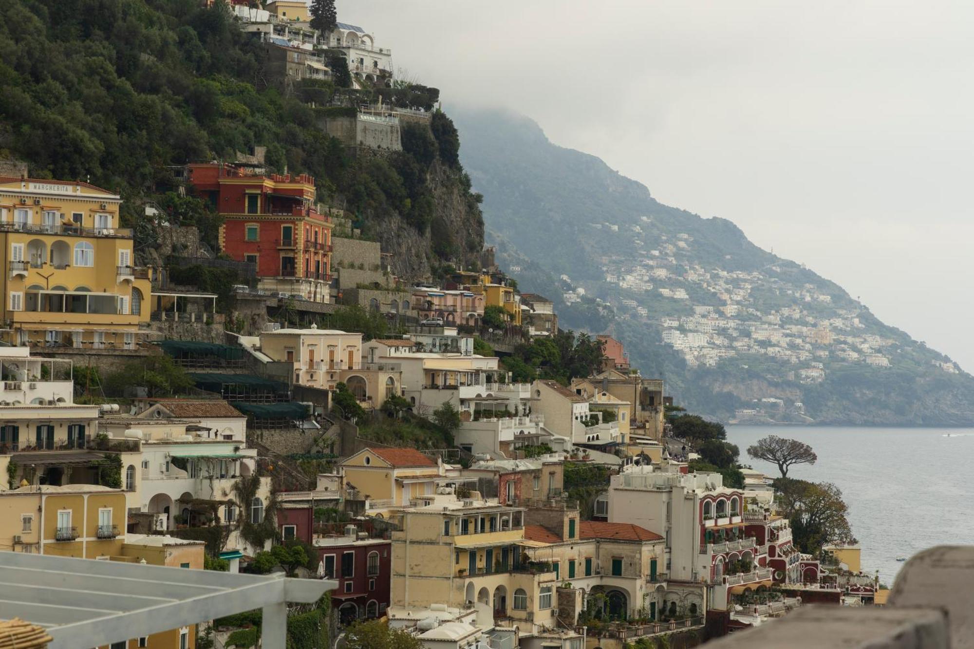 Casa Flavia Positano Center - 5 Minutes To Beach And 4 Air Conditioning מראה חיצוני תמונה